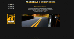 Desktop Screenshot of mcsheacontracting.com